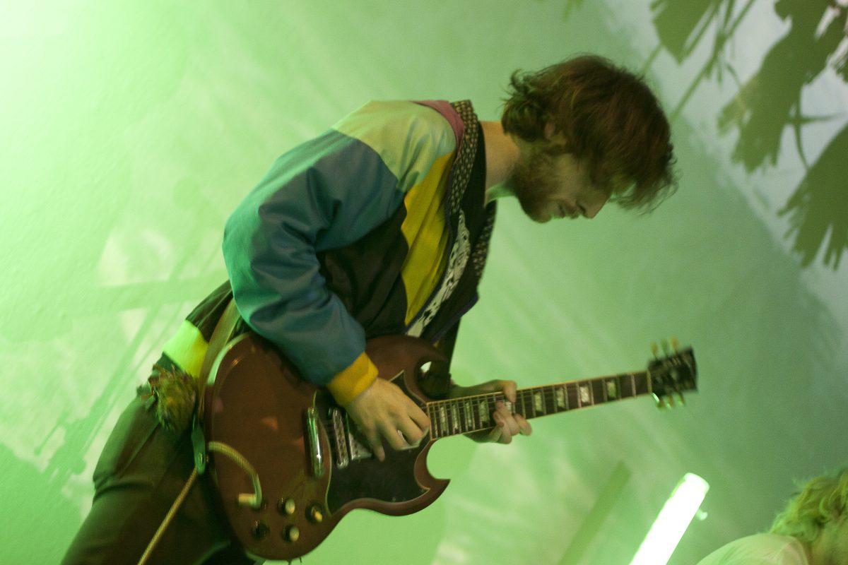 Peter Berkman of Anamanaguchi. (Christopher Wang/Photo Editor)