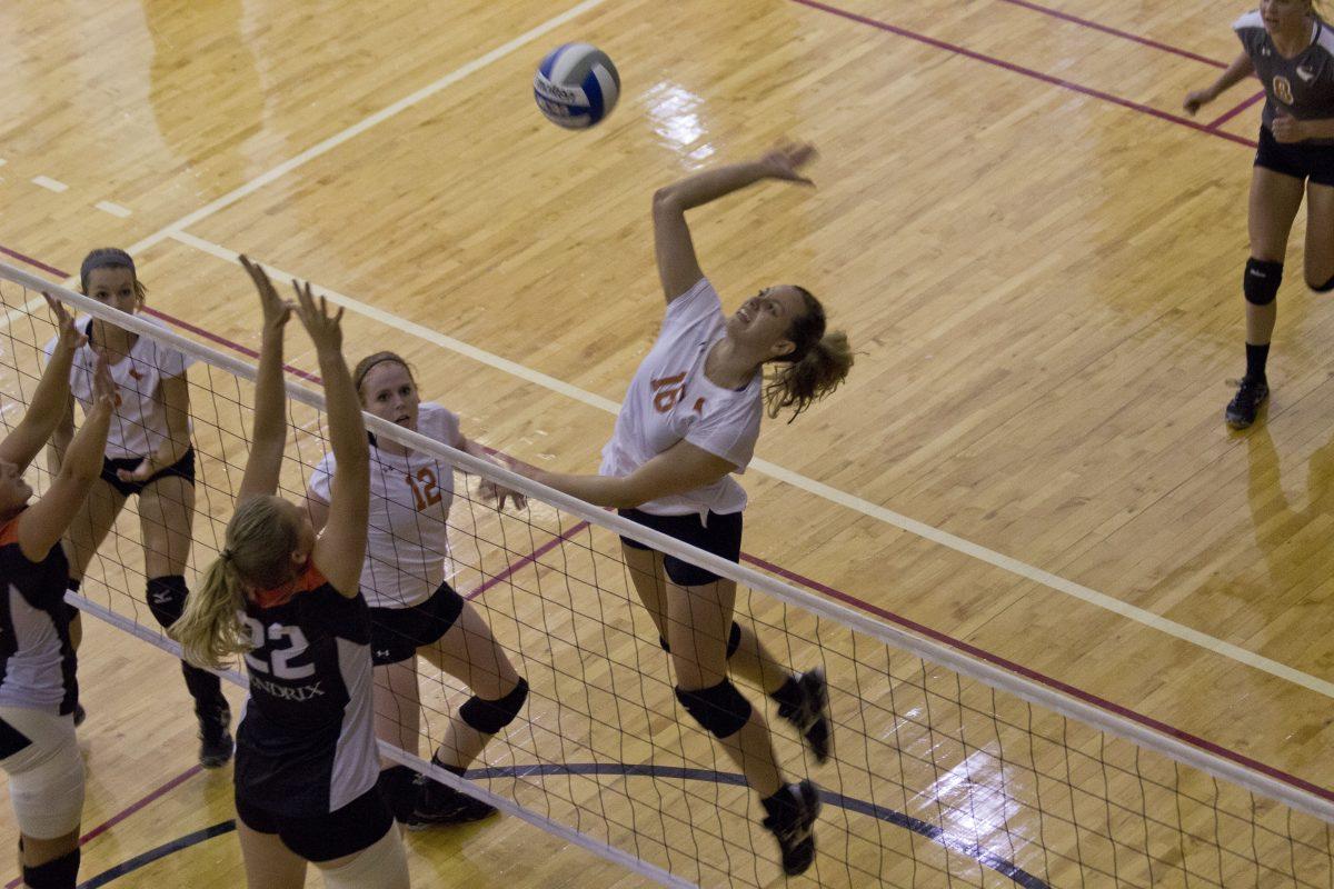 Marcelo Yates| Staff Photographer
The volleyball team will host it’s first conference games at home in the Activity Center on Sept. 9 against East Texas Baptist University. They are currently 6-2.