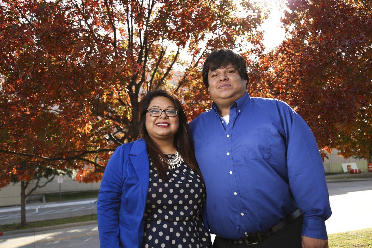 Yang Xi
UTD alumna and employee Abigail Cortes (left) and her brother Elio Zapote (right) went from undocumented immigrants to DREAMers, leaving many worries behind as they continue forging their paths in the country they've lived in for nearly two decades. 