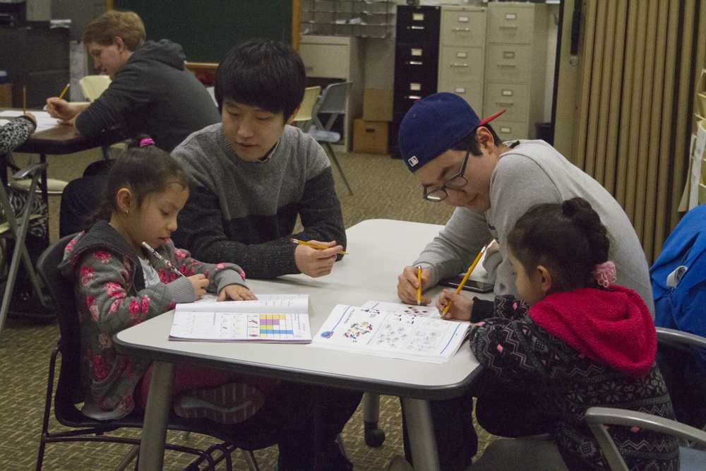 Gil Sik Lee helps disadvantaged students learn.
