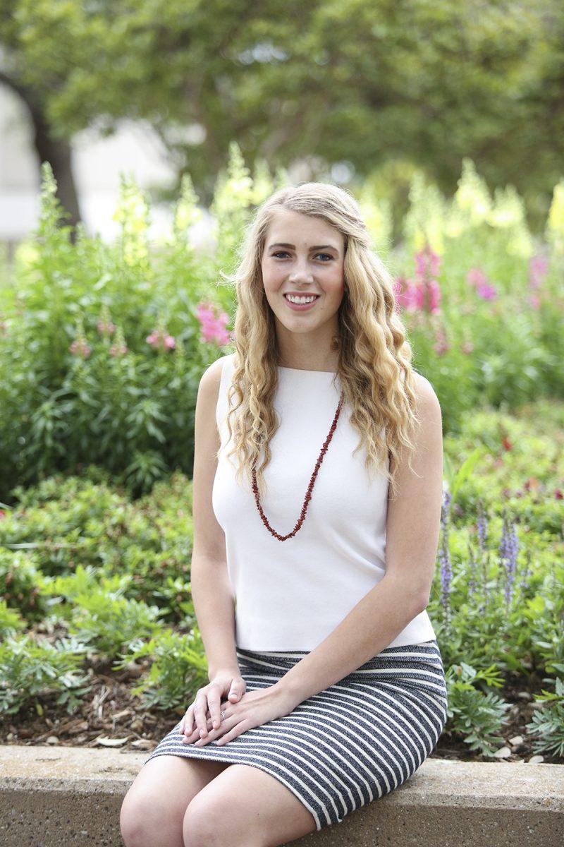 Yang Xi| Staff
Political science sophomore Nancy Fairbank has been working with homeless teens ever since a high school project introduced her to the issue. Her book, “Throw Away Youth...”, is due to be published in May. 