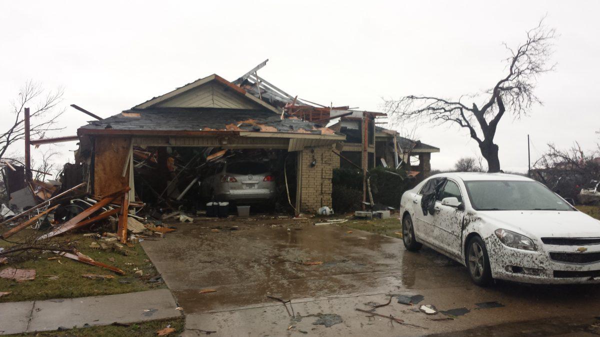 Storms rip through Rowlett, Garland