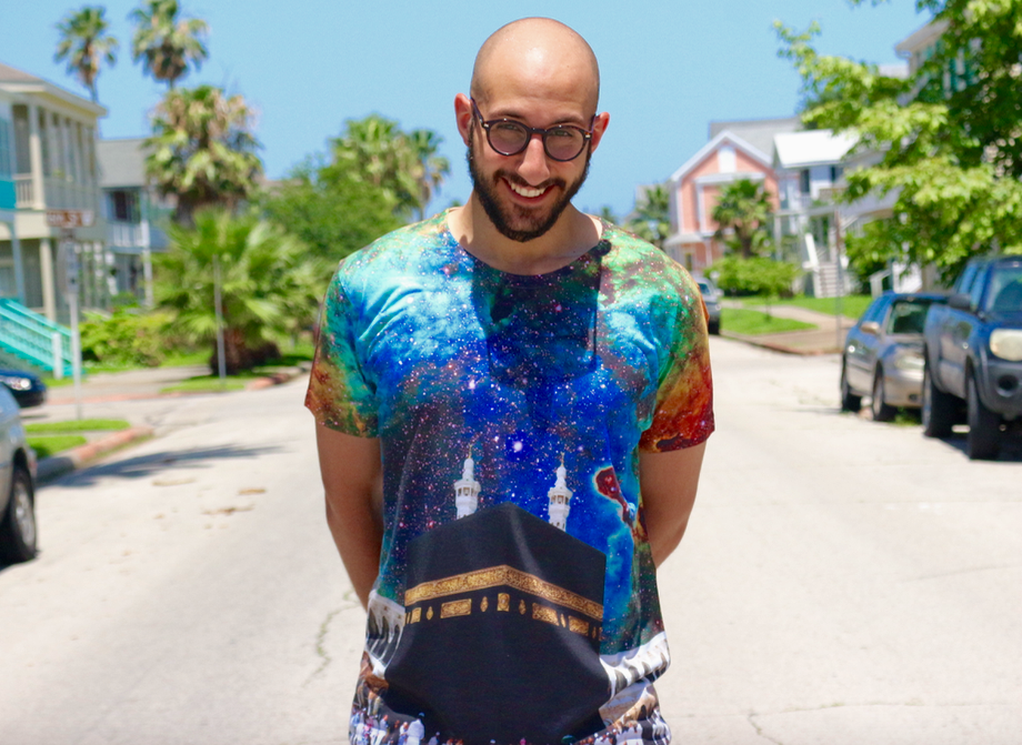 Ali Mahmoud, who graduated from UTD in 2015 and is now a second-year medical student, founded Next Ummah Apparel in April to give Muslim Americans a way to express their faith through trendy clothing. Photo courtesy of Ali Mahmoud.