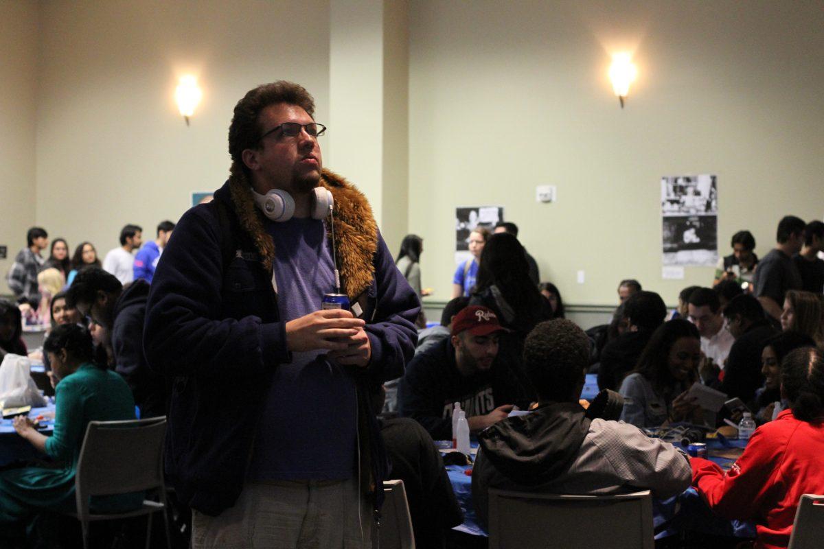 "I just hope it's not a knocked-down drag out like Gore v. Bush all those years ago, where it comes down to Florida or something like that. That would just be awful. If it's over by tonight that'd be great," junior Taylor Acker said as he watched election outcomes closely. 