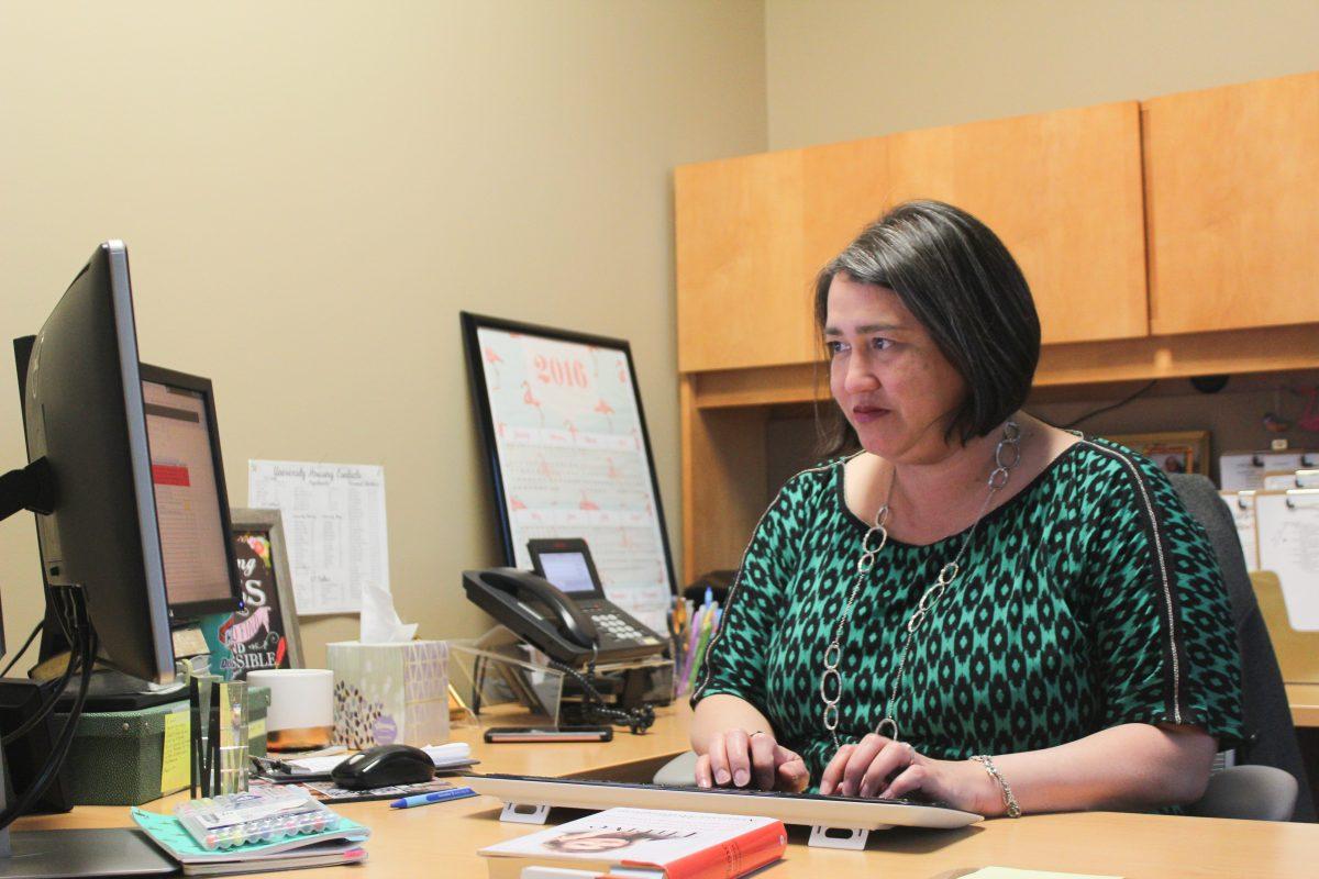 Mary Jane Partain, director of University Housing LLCs, said the program will offer 28 females a slot for fall 2017. Photo by Srikar Baskara | Mercury Staff.