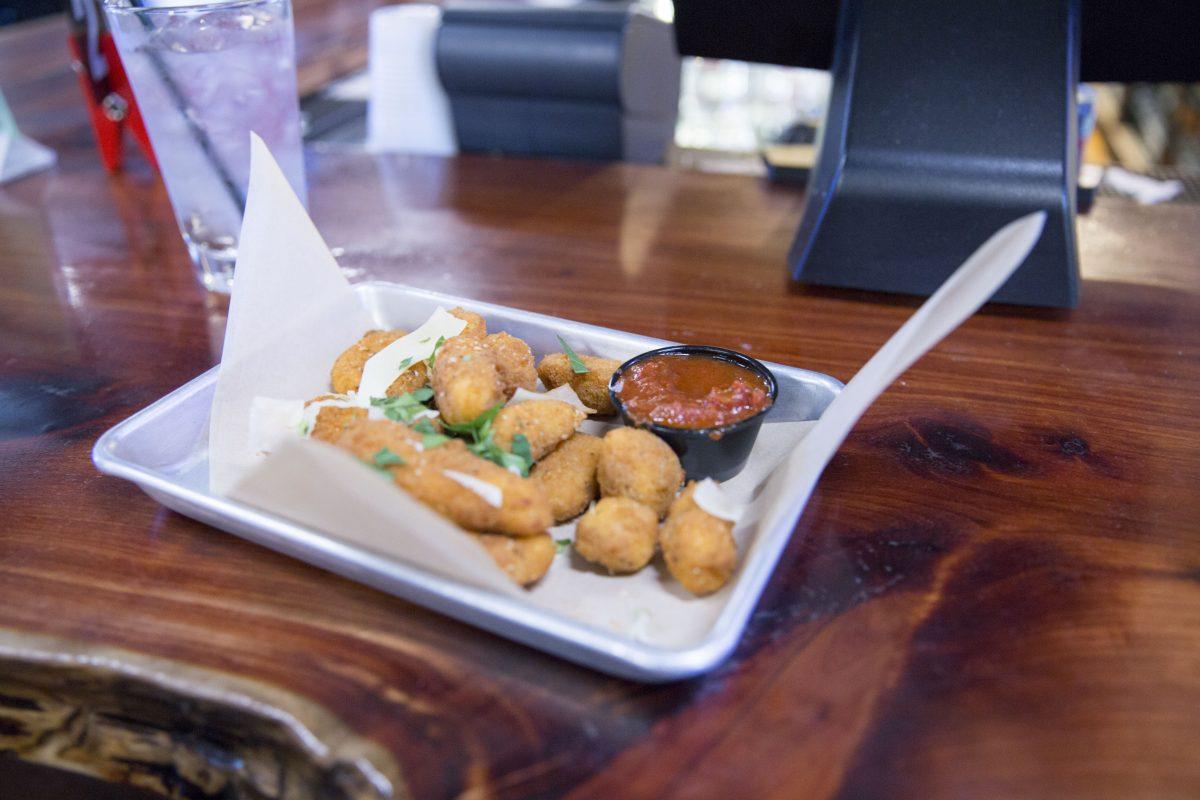 Northside Drafthouse opened on Dec. 28 of last year and features classic American fare along with 50 beers on tap. Photo by Noah Whitehead | Mercury Staff.