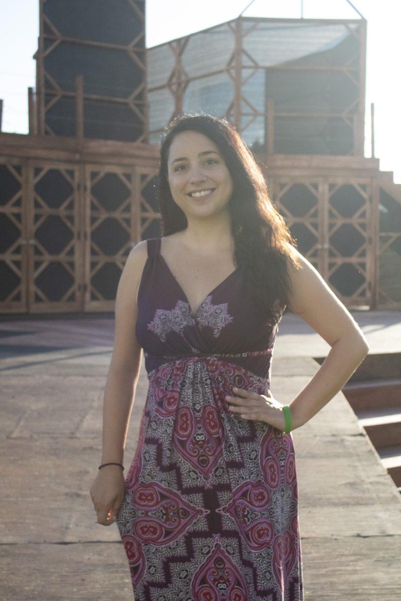 Jenni Stewart graduated UTD in 2006 with degrees in art and performance as well as government. Photo by Amber Doan | Mercury Staff.