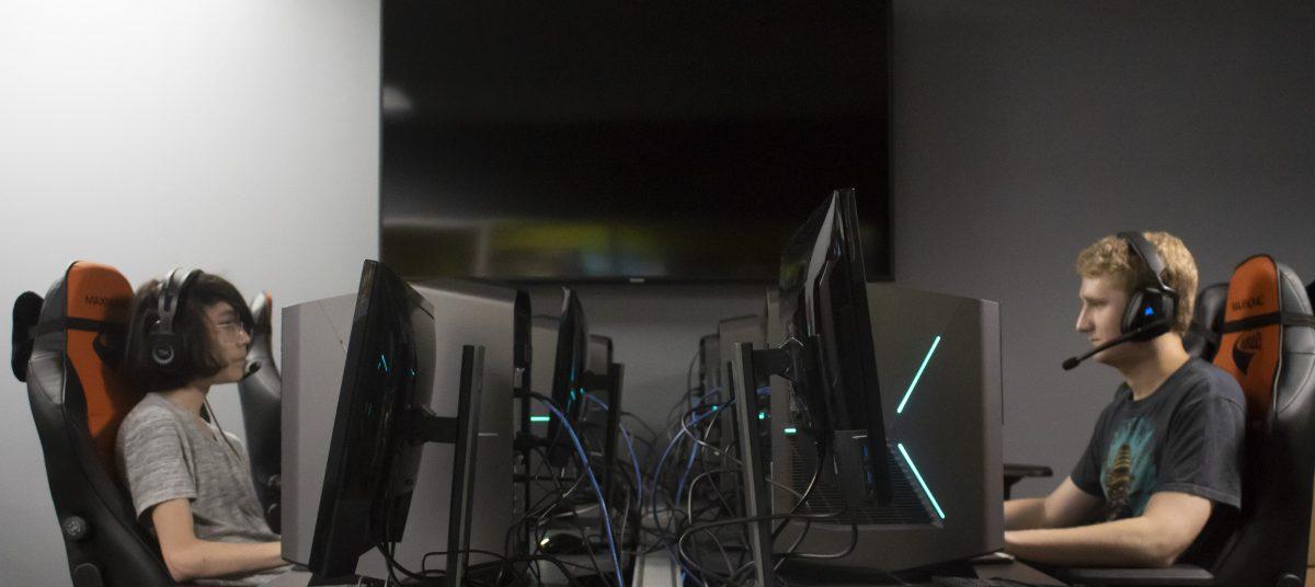 25 students make up UTD's four esports teams, with two groups of players for each game. Players on each team train by playing with each other and other schools in scrimmages ahead of tournament season. Photo by Amber Doan | Mercury Staff.