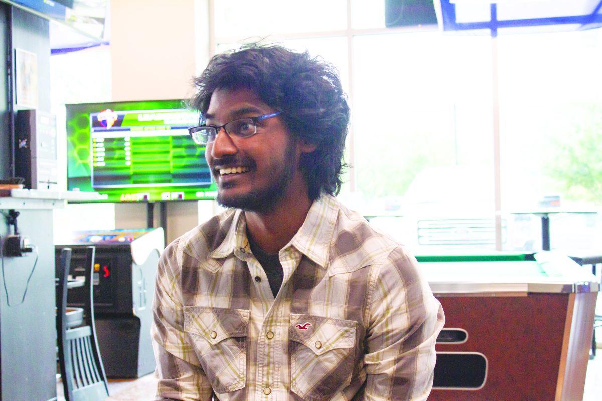 Alum Anil Sankaramanchi started his acting career when he was featured in a commercial. Photo by Soujanya Bhat | Mercury Staff.
