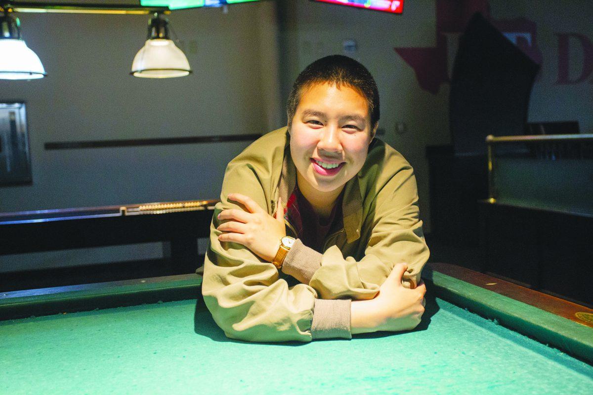 Julie Le started Lychee City, a website and series of podcast to bring visibility to queer Asian American students on UTD campus. Photo by Medha Somisetty | Mercury Staff.