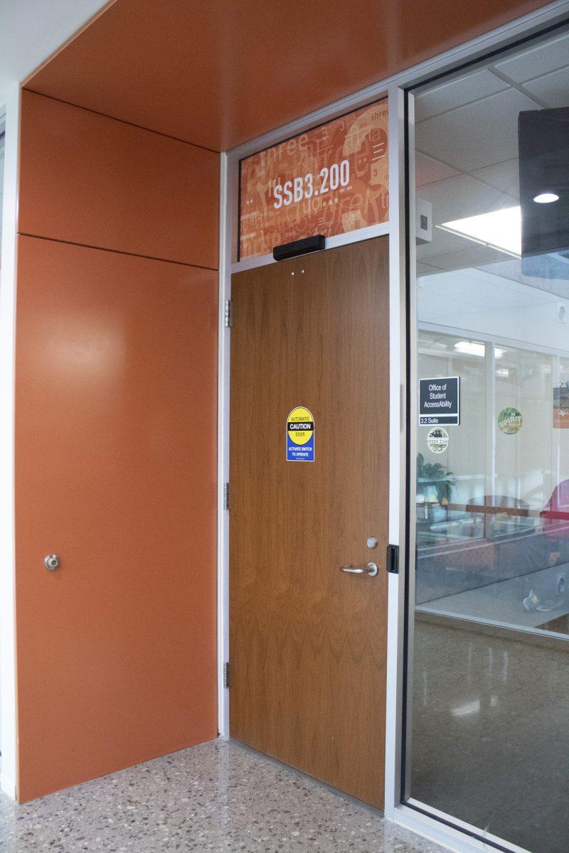 The Office of Student AccessAbility is currently housed in a third-floor space in the Student Services Building. Photo by Amber Doan | Mercury Staff.