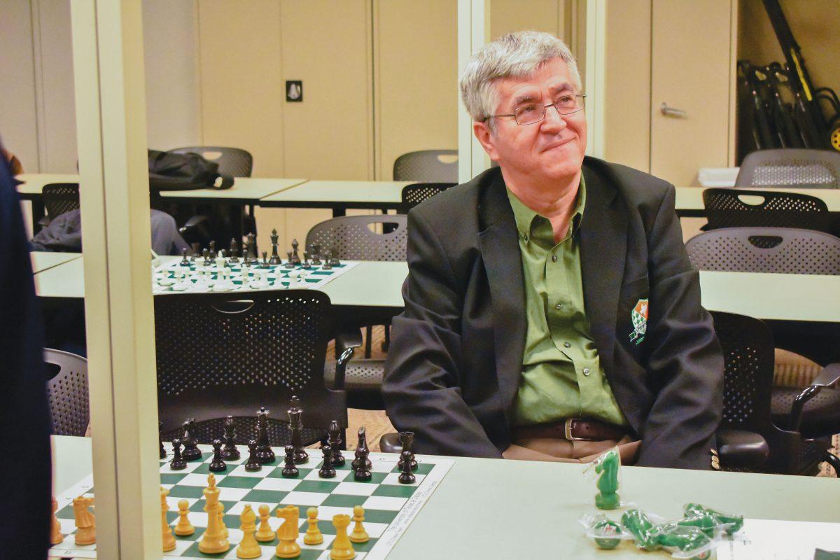 Chess team coach Rade Milovanovic got started at UTD in 1999. 20 years and three Final Four appearances later, he's saying goodbye to the team. Photo by Anna Phengsakmueang | Mercury Staff.