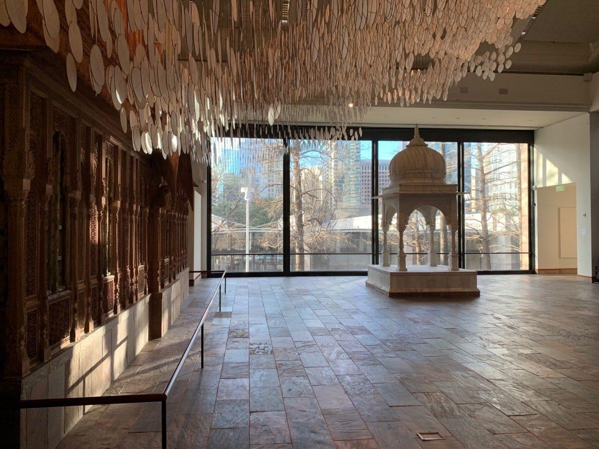 The Crow Collection is housed on Flora Street in Dallas' Arts District. Photo by Cindy Folefack | Mercury Staff.