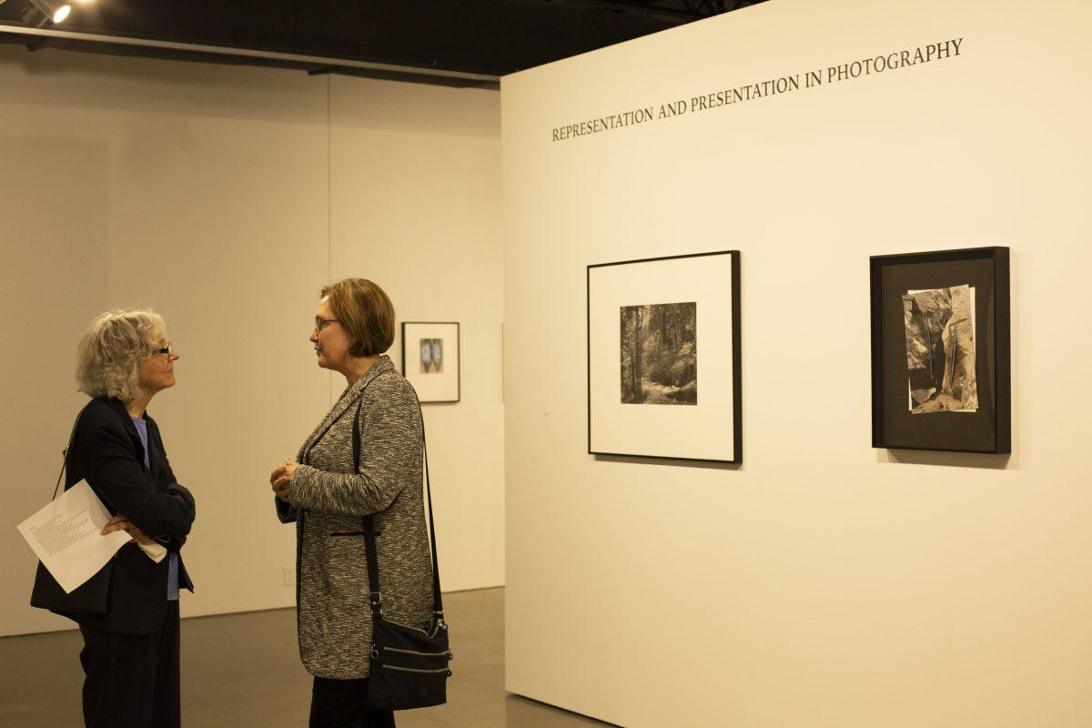The exhibit “Representation and Presentation in Photography” went on display Jan. 18 at the SP/N Gallery. Photo by Amina Hussain | Mercury Staff.