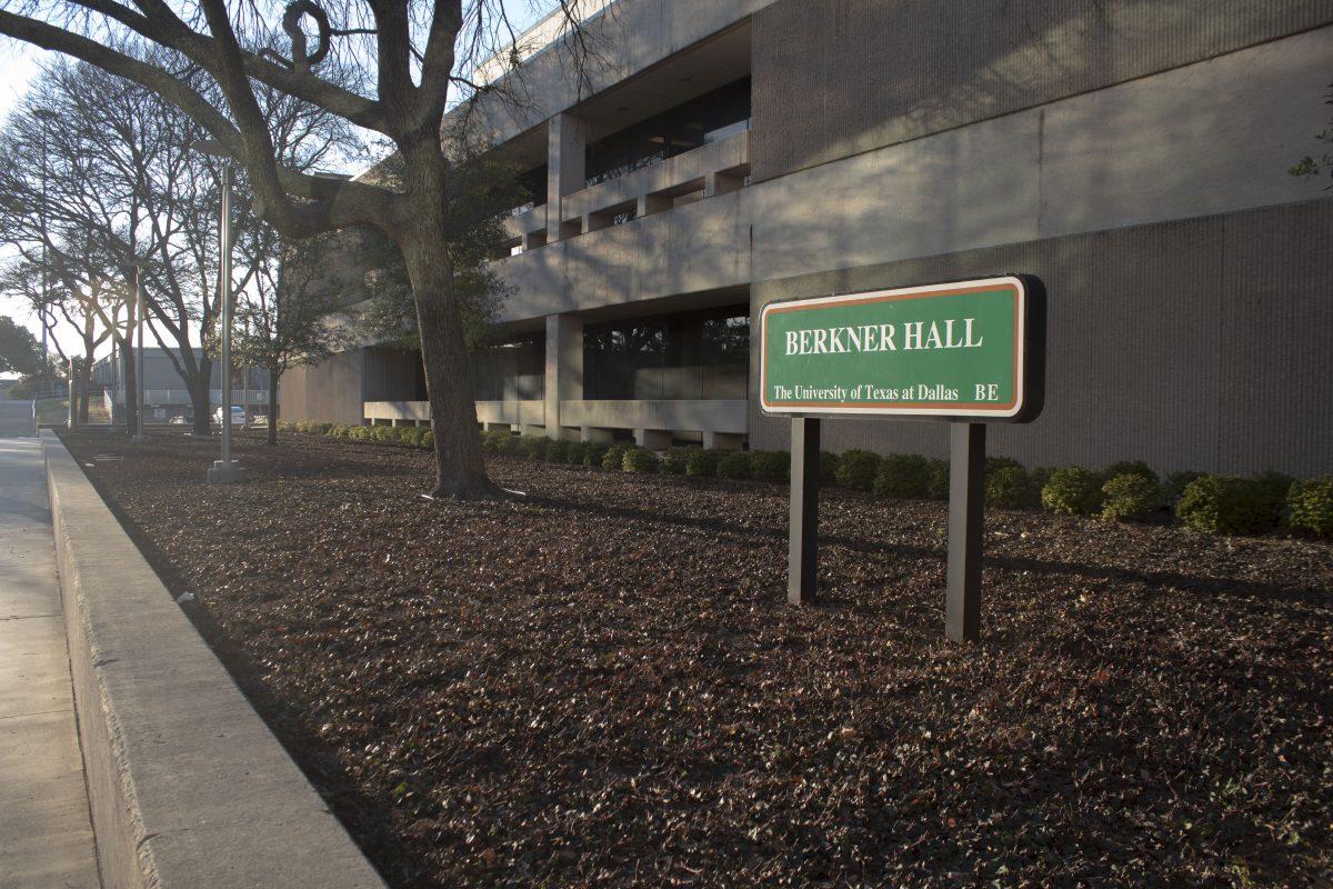 Berkner Hall is the home of the Department of Chemistry and Biochemistry. Photo by Cindy Folefack | Mercury Staff.