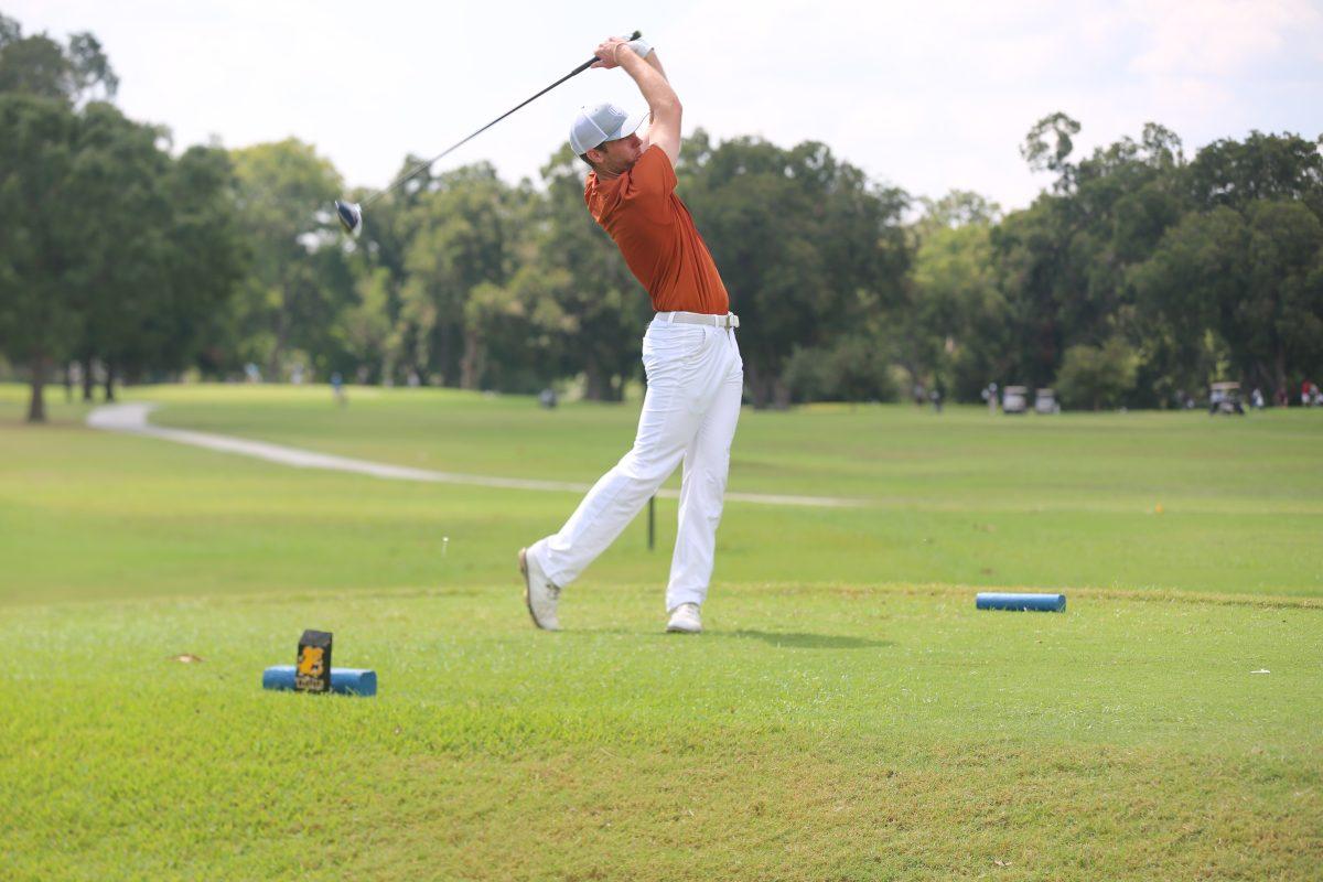 The men's golf team placed seventh at the season preview on Oct. 22, and managed to have an average team score of 305.11 across four tournaments and nine rounds. Photo Courtesy of UTD Comets