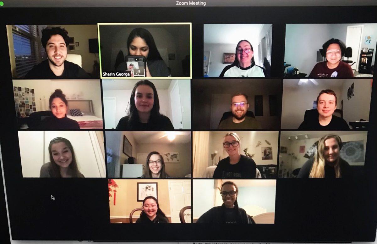Nine UTD competitors made it to nationals, hosted virtually this year. Photo Courtesy of UTD Moot Court