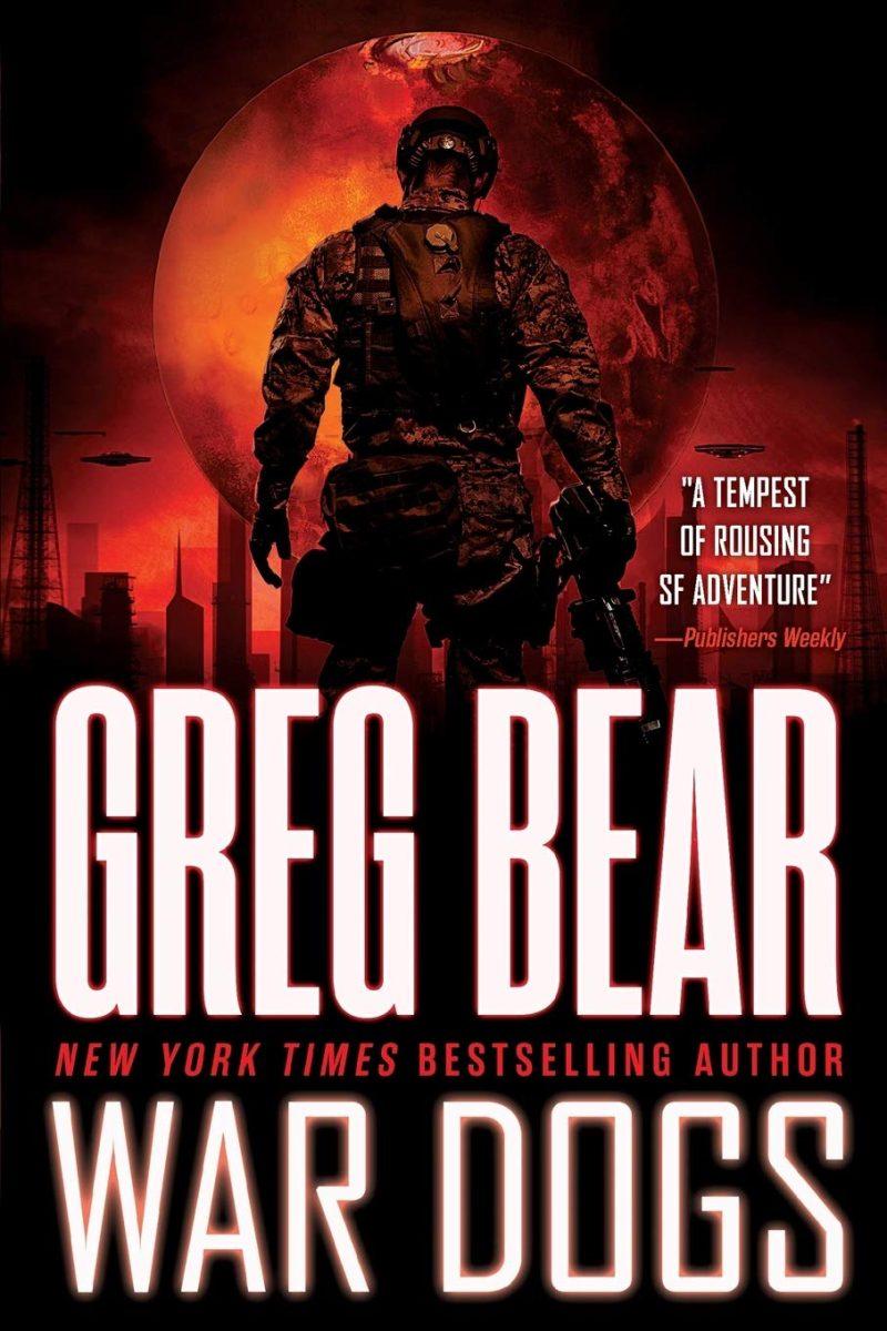 War Dogs tells a Martian marine's
thrilling tale of ailen warfare, trauma
and conspiracy. | Photo courtesy  of Orbit Books