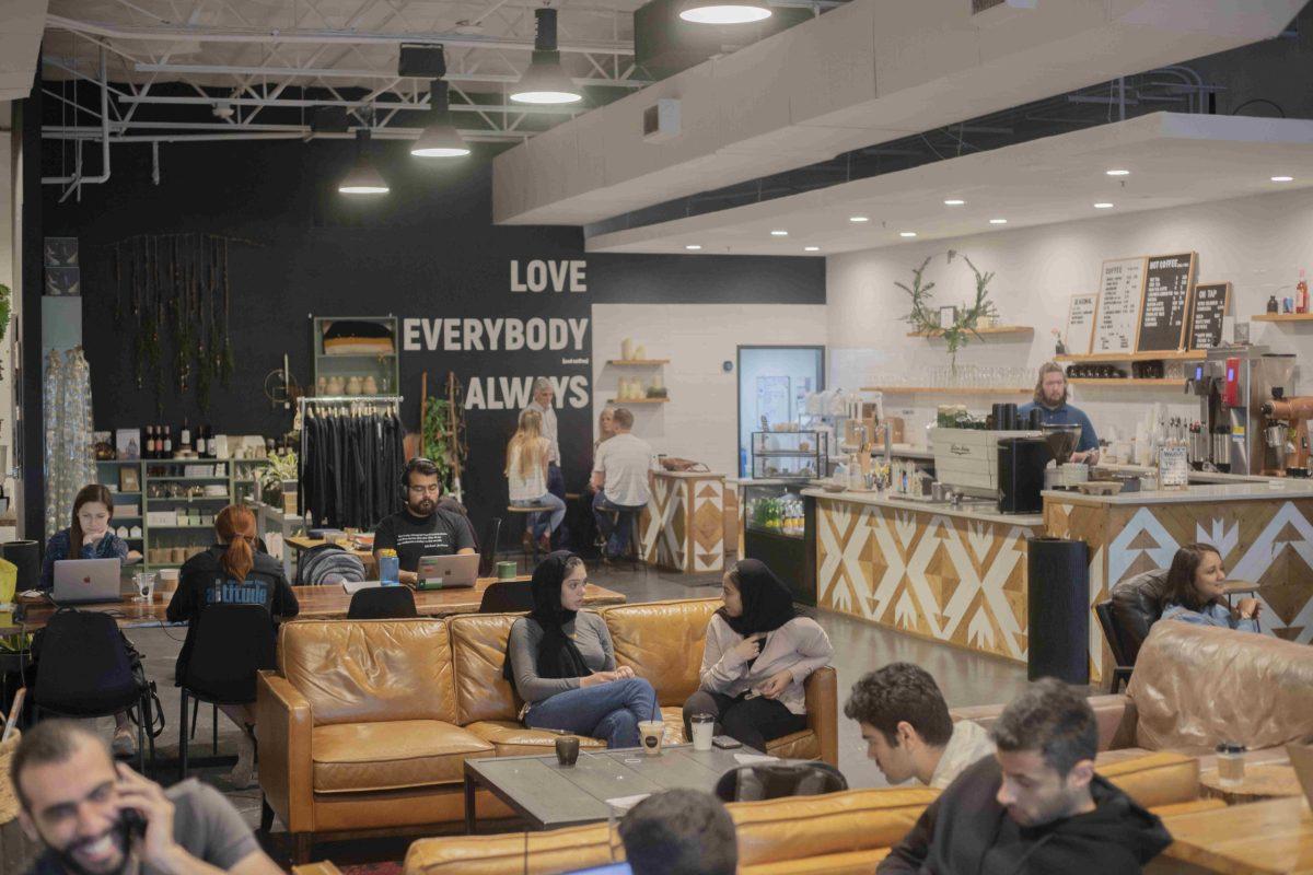 While the coffee at Mudleaf is a bit more expensive than your average shop, the
coffee warrants it. Their unique "Wedding" flavoring is particularly good. Photo by Anna Phengsakmueang | Photo Editor