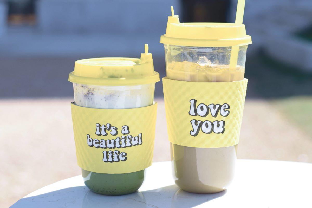 La La Land is dreamily ambient with feel-good vibes and friendly service. The array of drink options include coffees such as the Butterfly Latte and Lavender Bloom Latte. Photo by Katheryn Ho | Mercury Staff