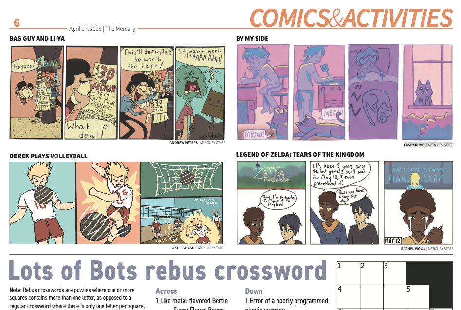Comics & Activities: 4/17/2023