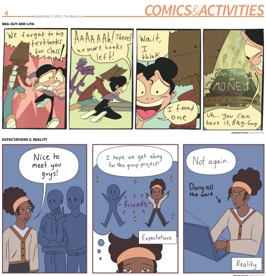Comics & Activities : 09/05/23