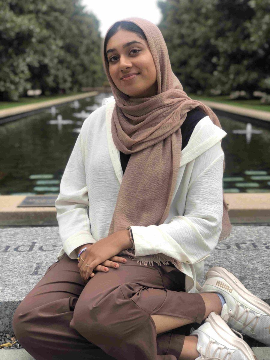 Computer science sophomore Samiyah
Kabir hopes to one day work at NASA. Photo By Gregory Binu | Mercury Staff