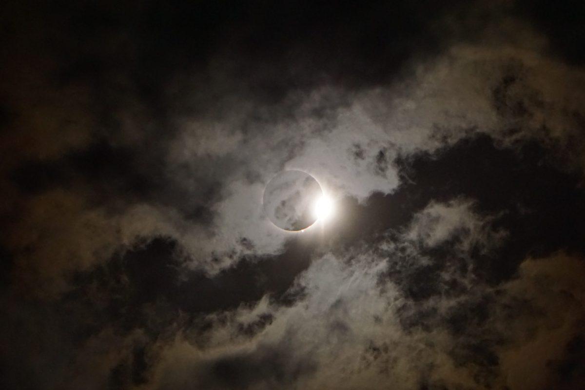 Eclipse covers campus